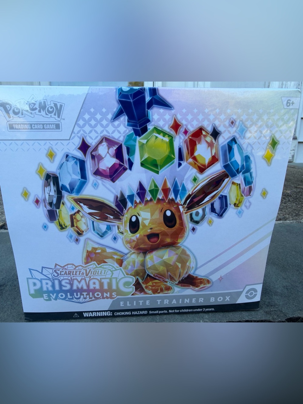 Pokemon Scarlet & Violet Prismatic Evolutions Elite Trainer Box